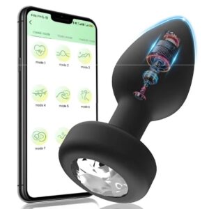 Phone Controlled Vibrating Butt Plug